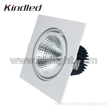 Bridgelux COB 34W LED Downlight /Down Light/Down Lamp-CE, RoHS, Square, Adjustable
